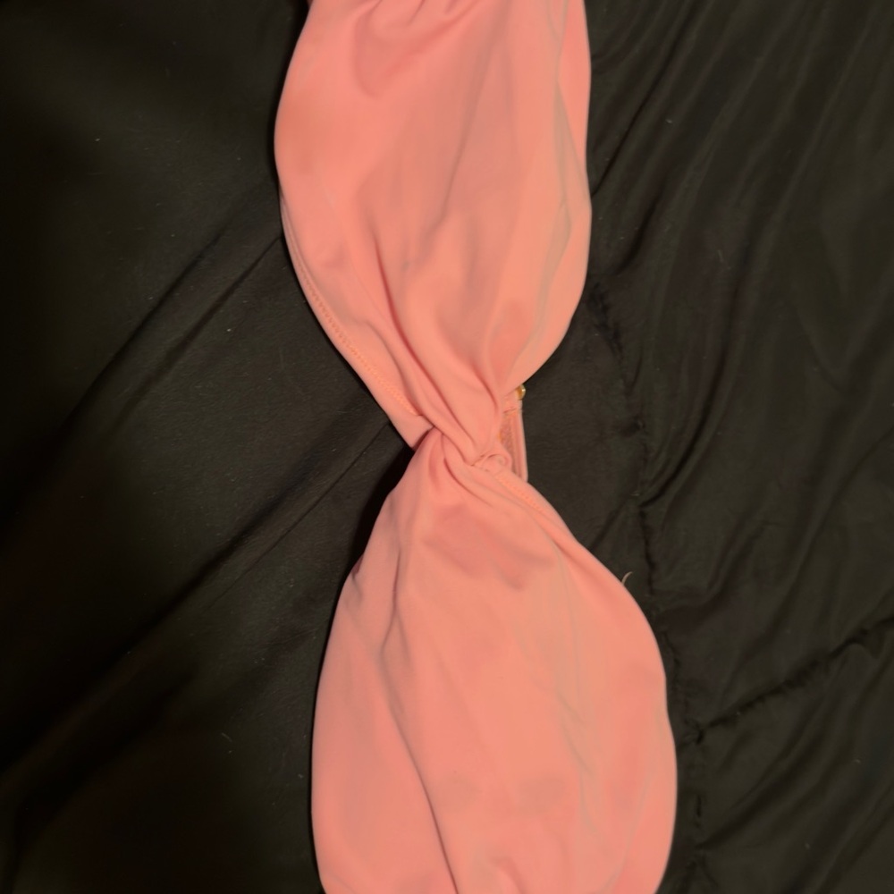 Elegant Pink Women's bikini strapless top